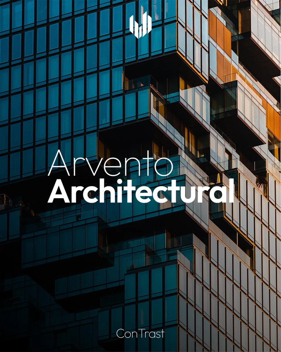 Arvento Architectural — Brand identity