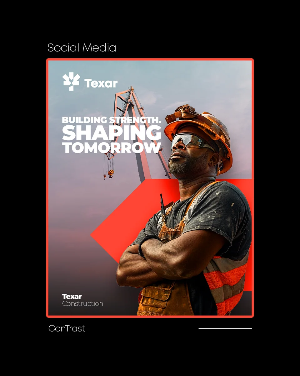 Texar Construction — Social media design